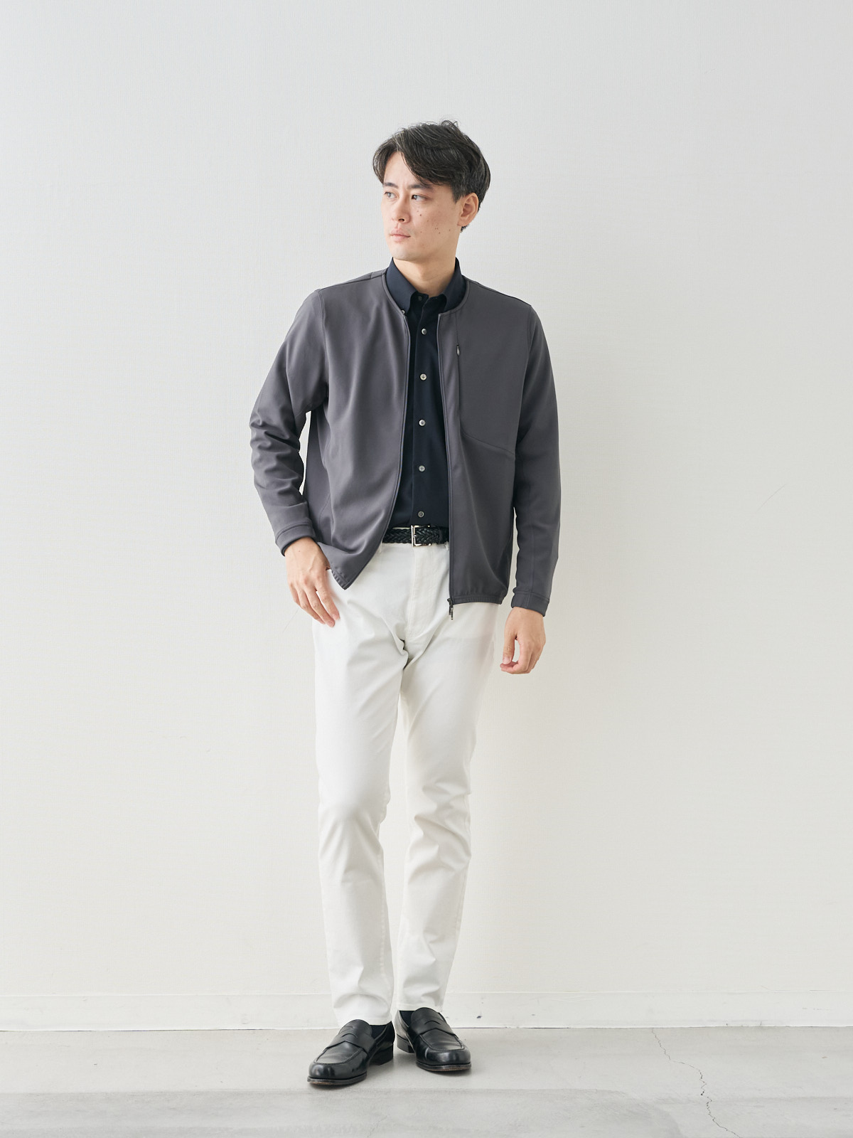 モデル 181cm 71kg ウエスト82cm サイズ L