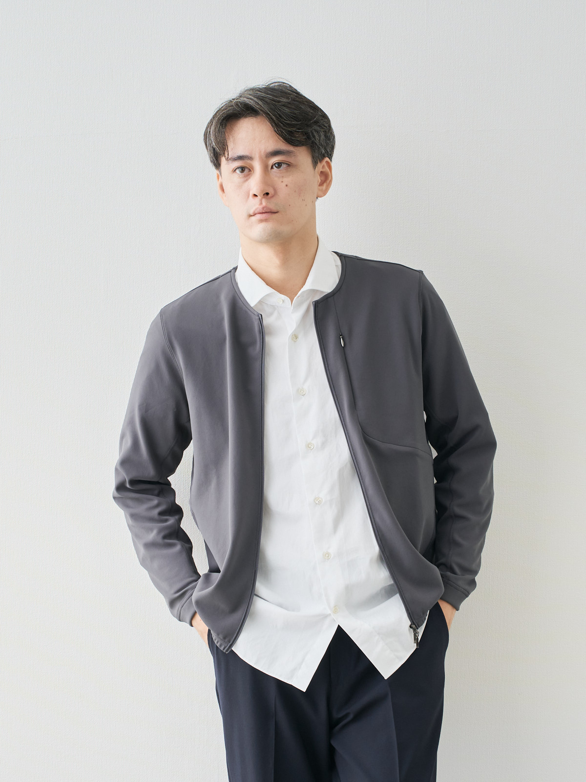 モデル 181cm 71kg ウエスト82cm サイズ L