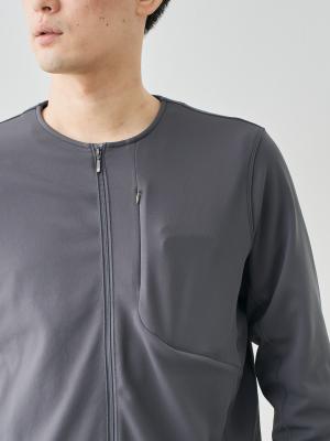 モデル 181cm 71kg ウエスト82cm サイズ L カラー:シャドウグレー