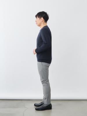 モデル 171cm 70kg ウエスト85cm サイズ M カラー:ブラック