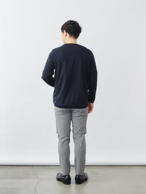 モデル 171cm 70kg ウエスト85cm サイズ L カラー:ブラック