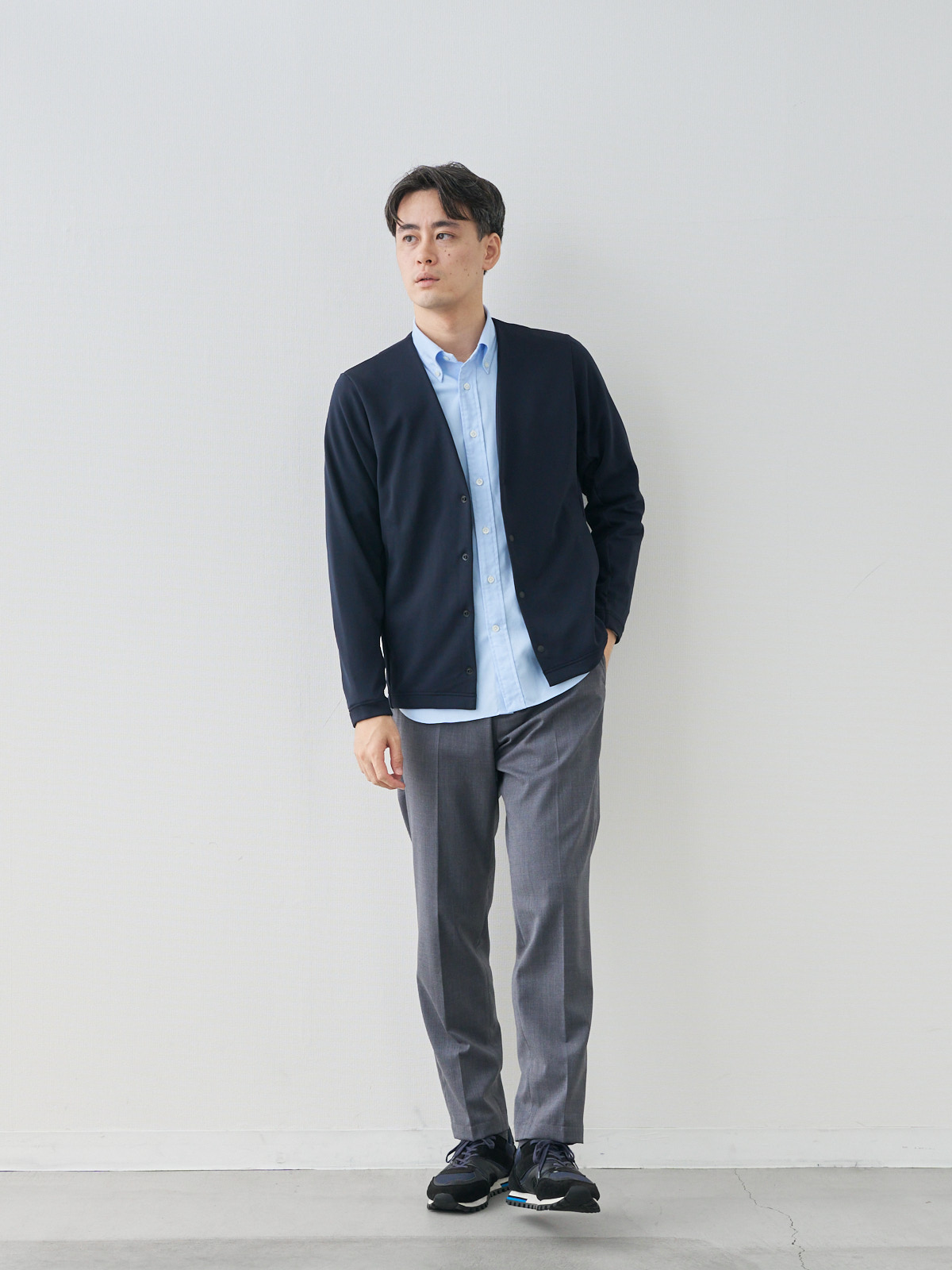 モデル 181cm 71kg ウエスト82cm サイズ L