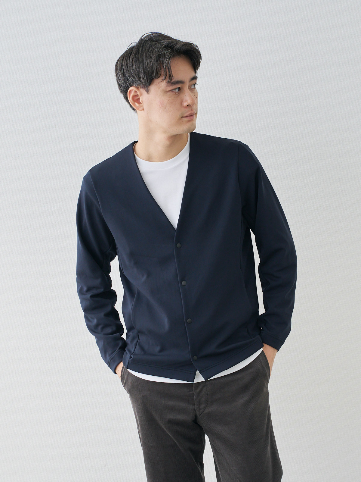 モデル 181cm 71kg ウエスト82cm サイズ L
