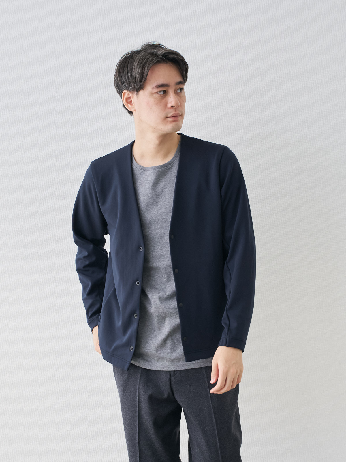 モデル 181cm 71kg ウエスト82cm サイズ L