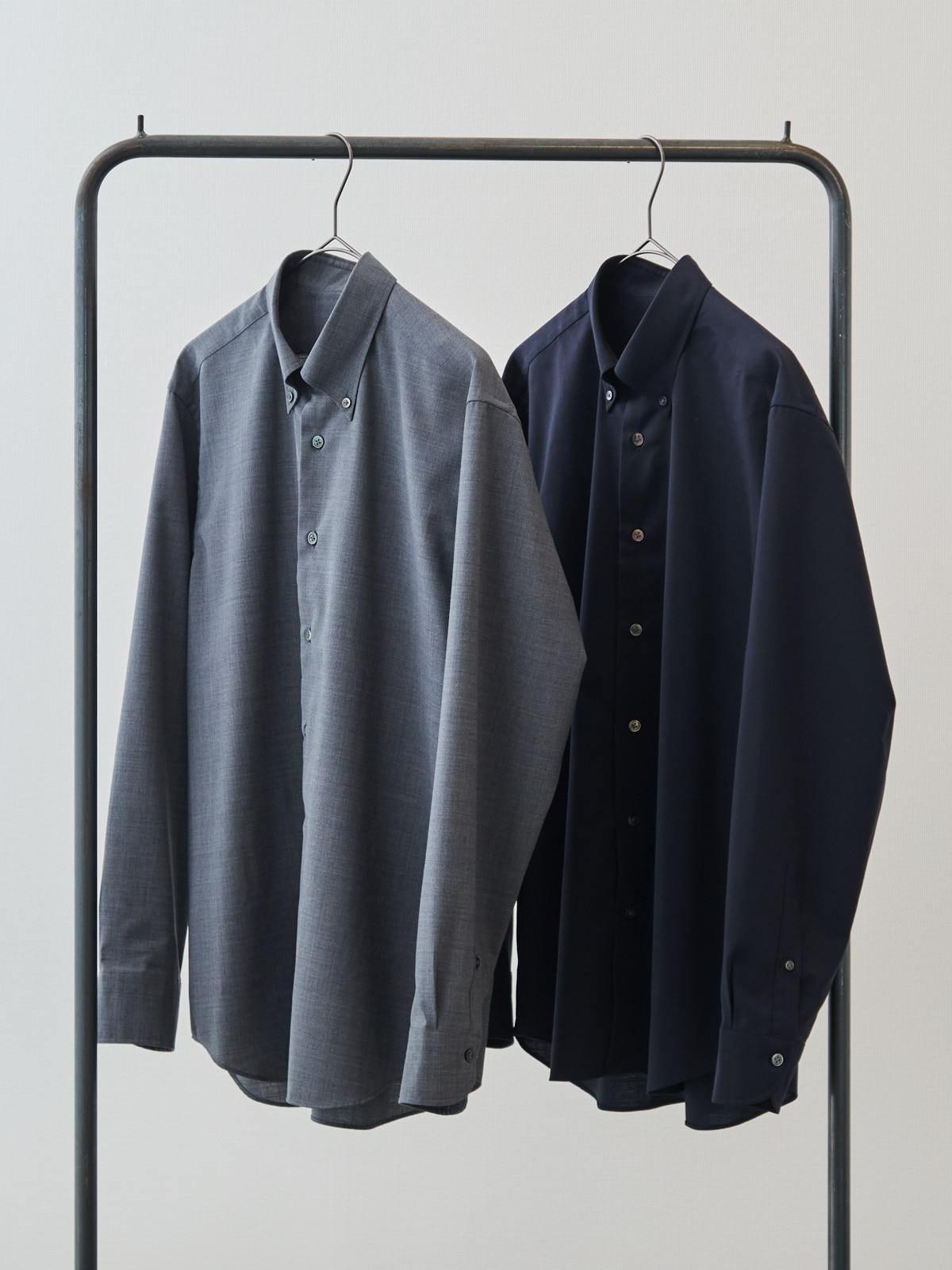 Merino Air HITOYOSHIシャツ/ウォッシャブル/ダークネイビー
