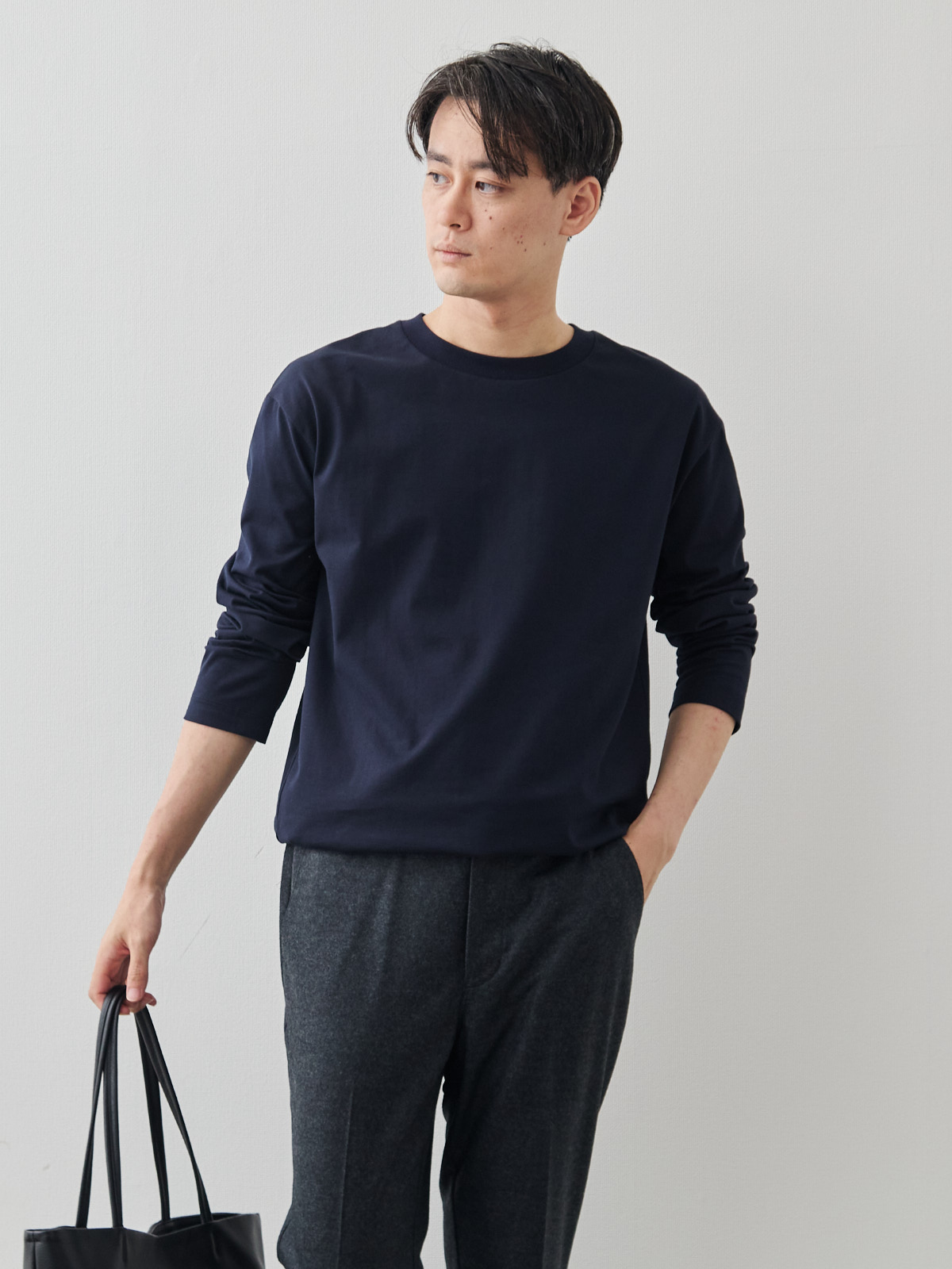 モデル 181cm 71kg サイズ L