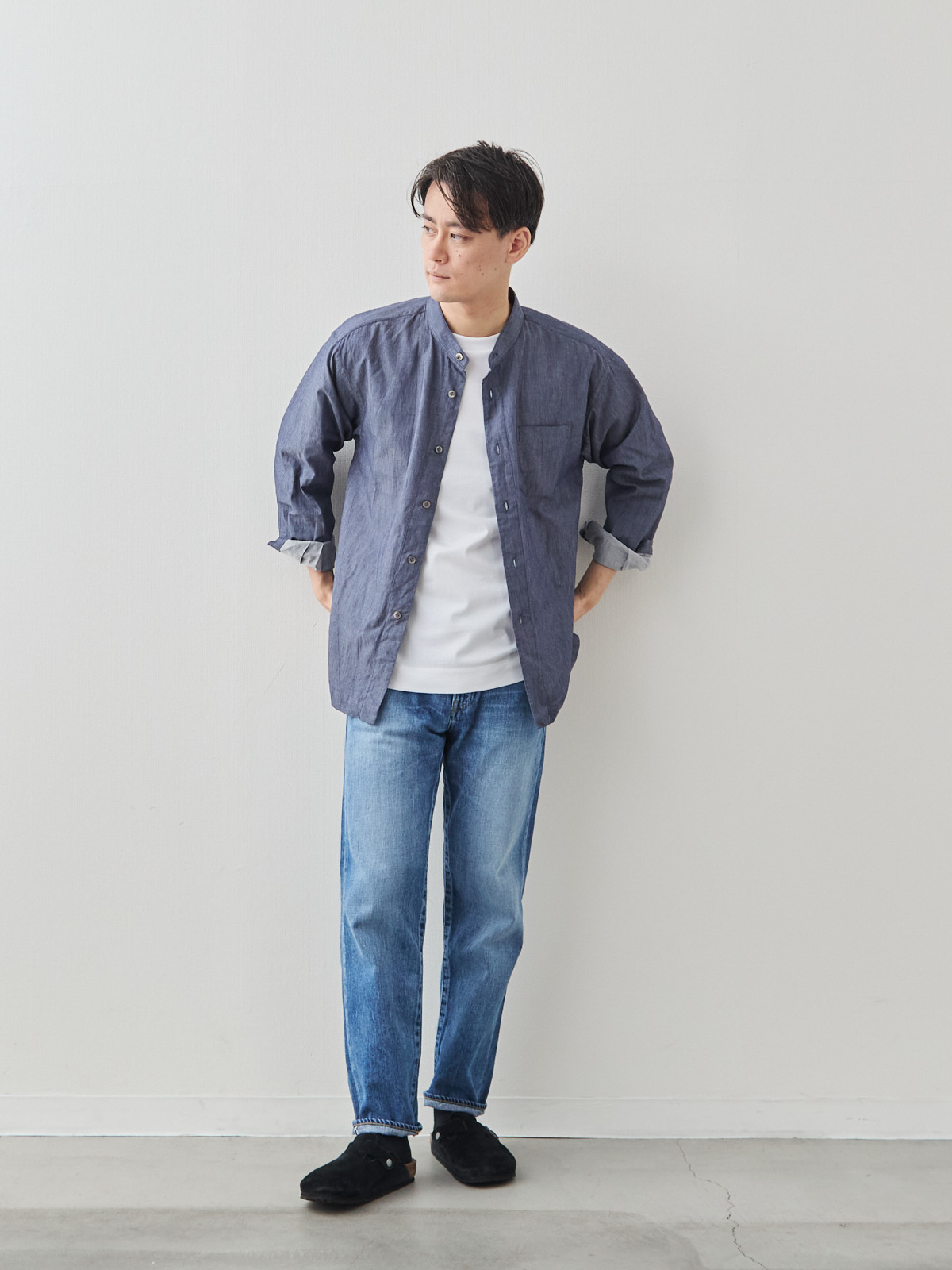 モデル 181cm 71kg サイズ L