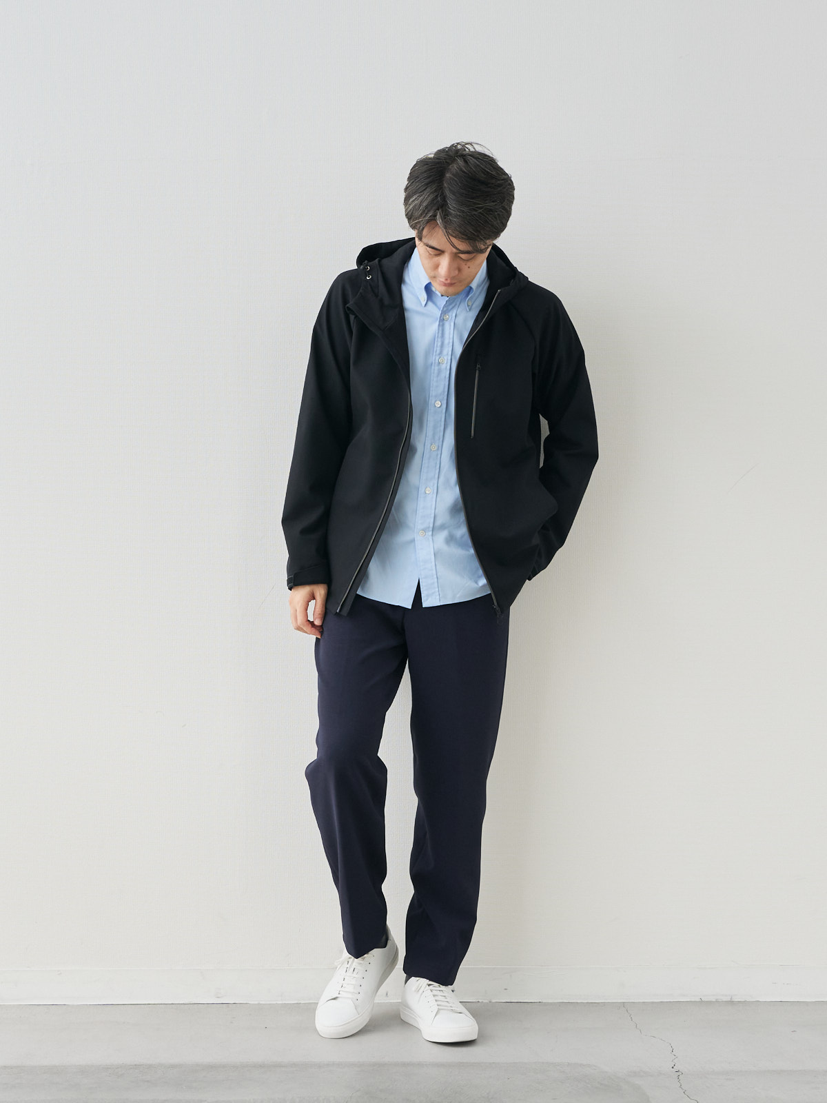 モデル 181cm 71kg ウエスト82cm サイズ L
