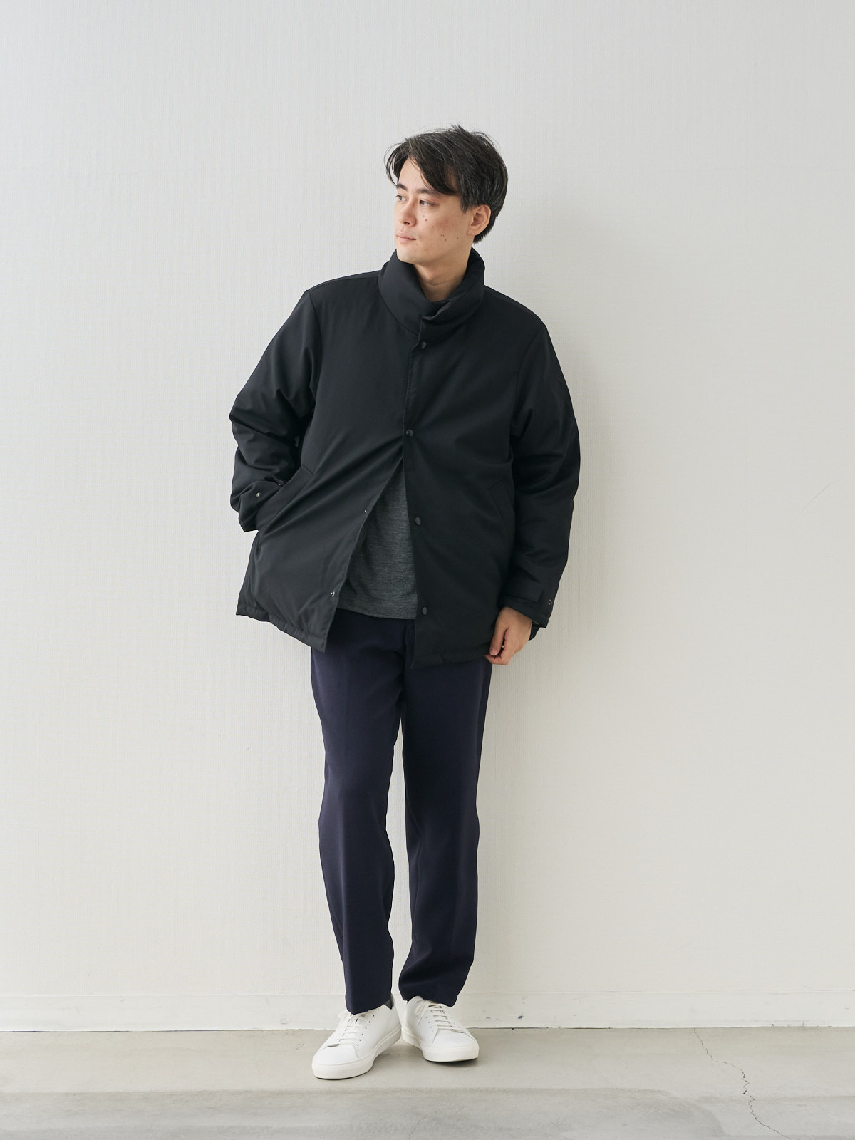モデル 181cm 71kg ウエスト82cm サイズ L