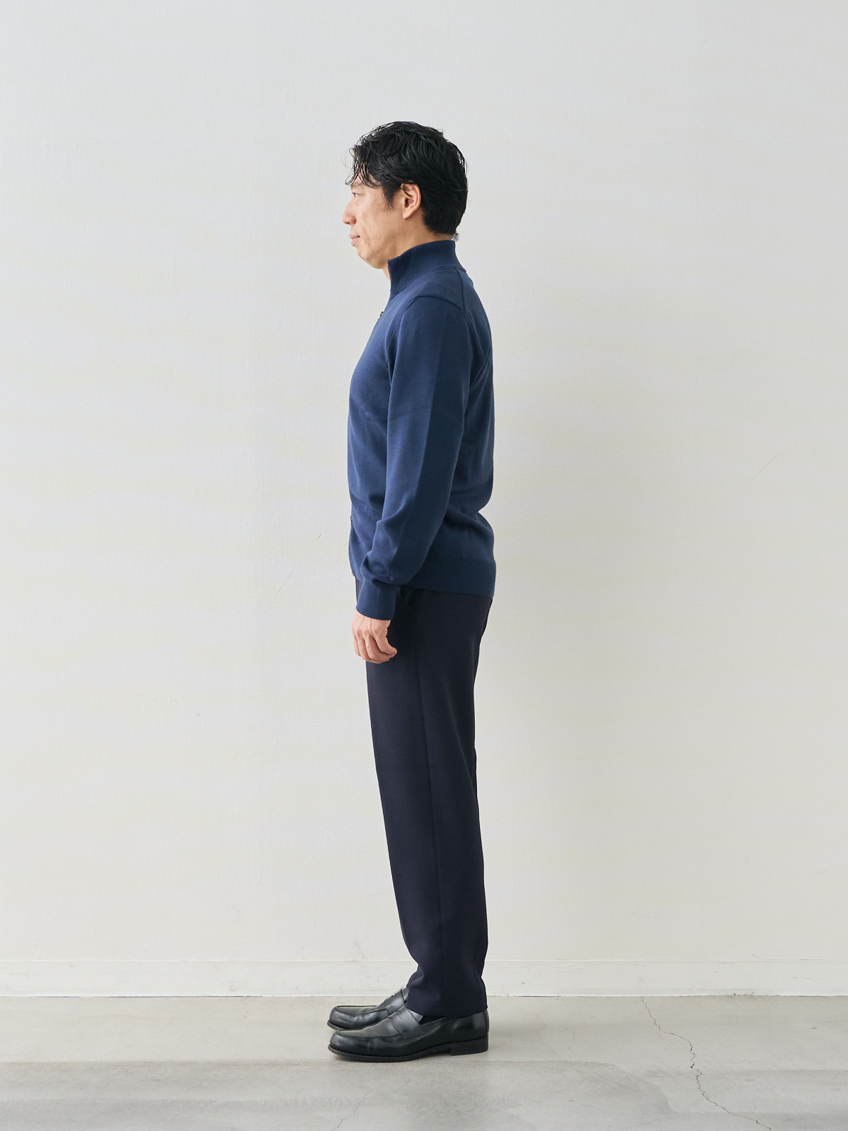 モデル 171cm 70kg ウエスト85cm サイズ M