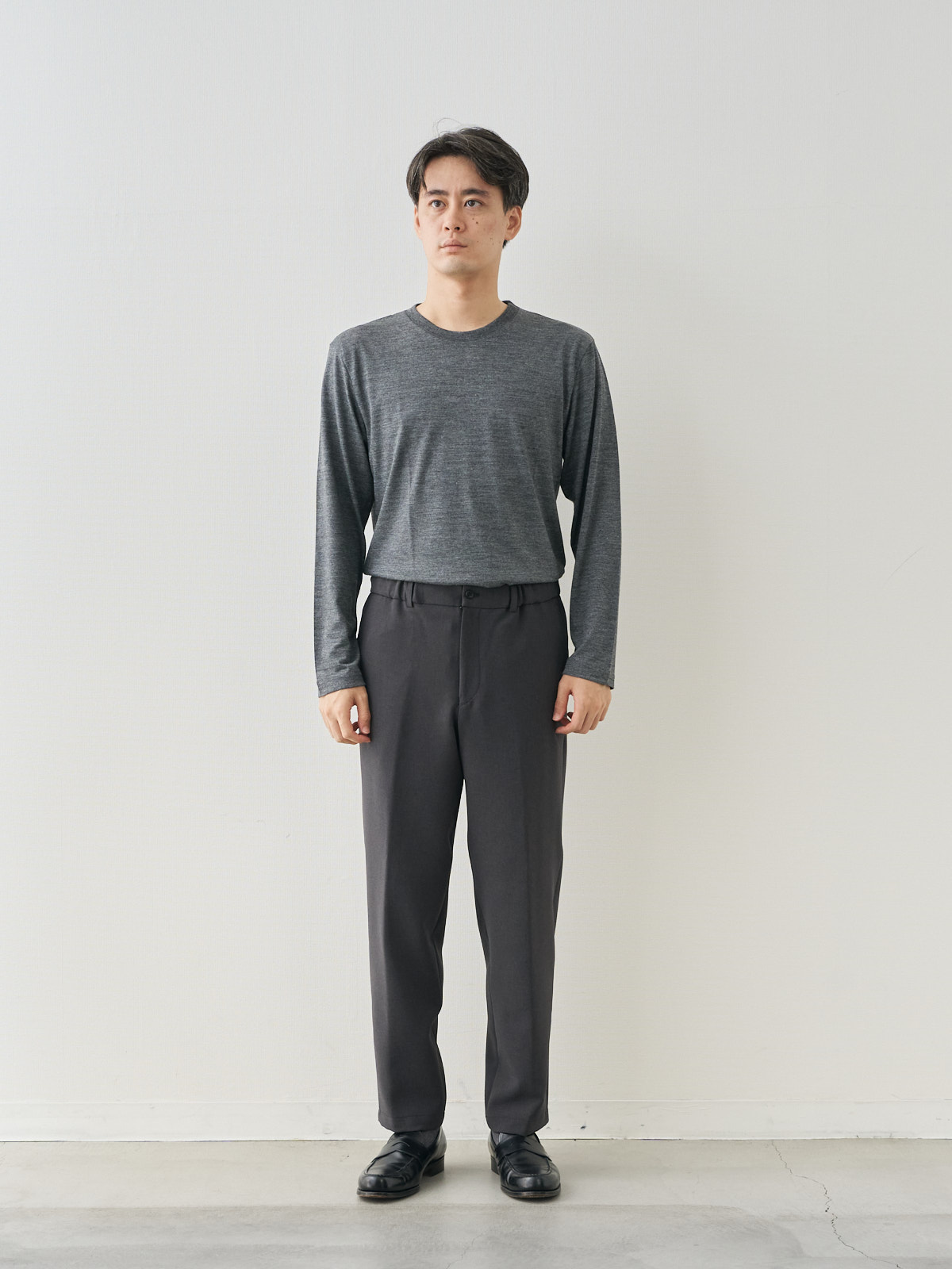 モデル 181cm 71kg ウエスト82cm サイズ L