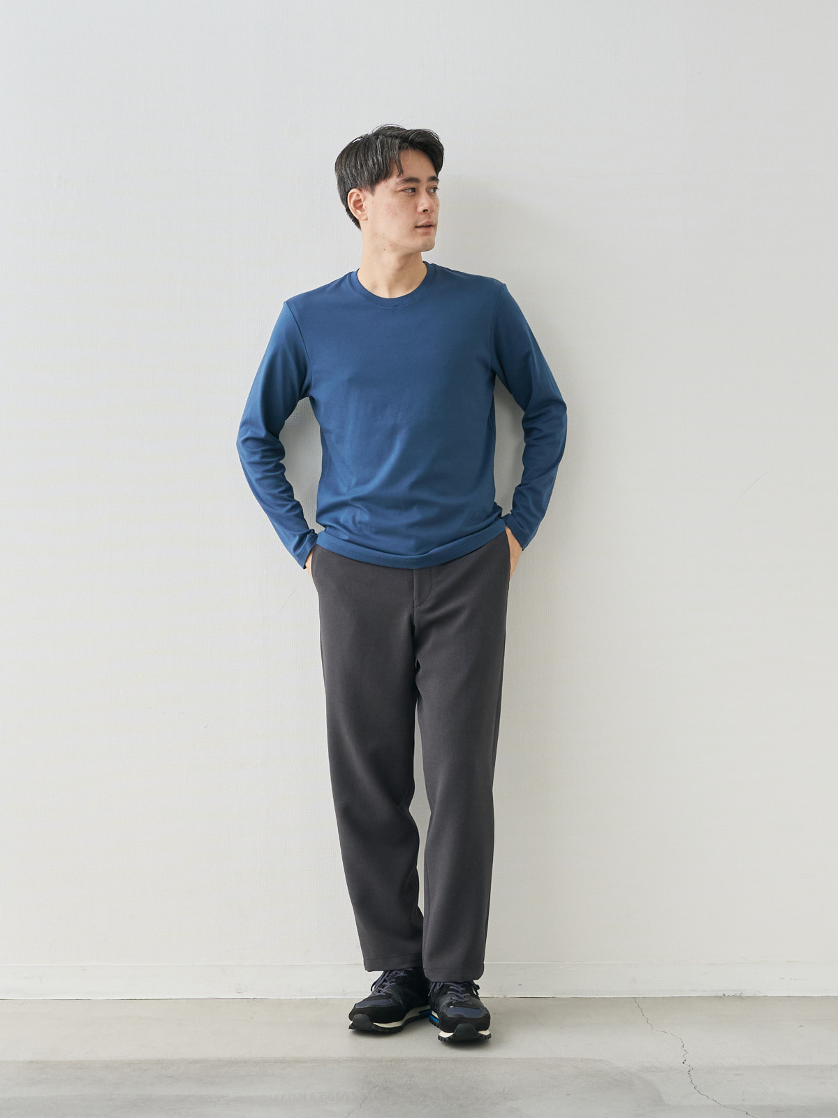 モデル 181cm 71kg ウエスト82cm サイズ L