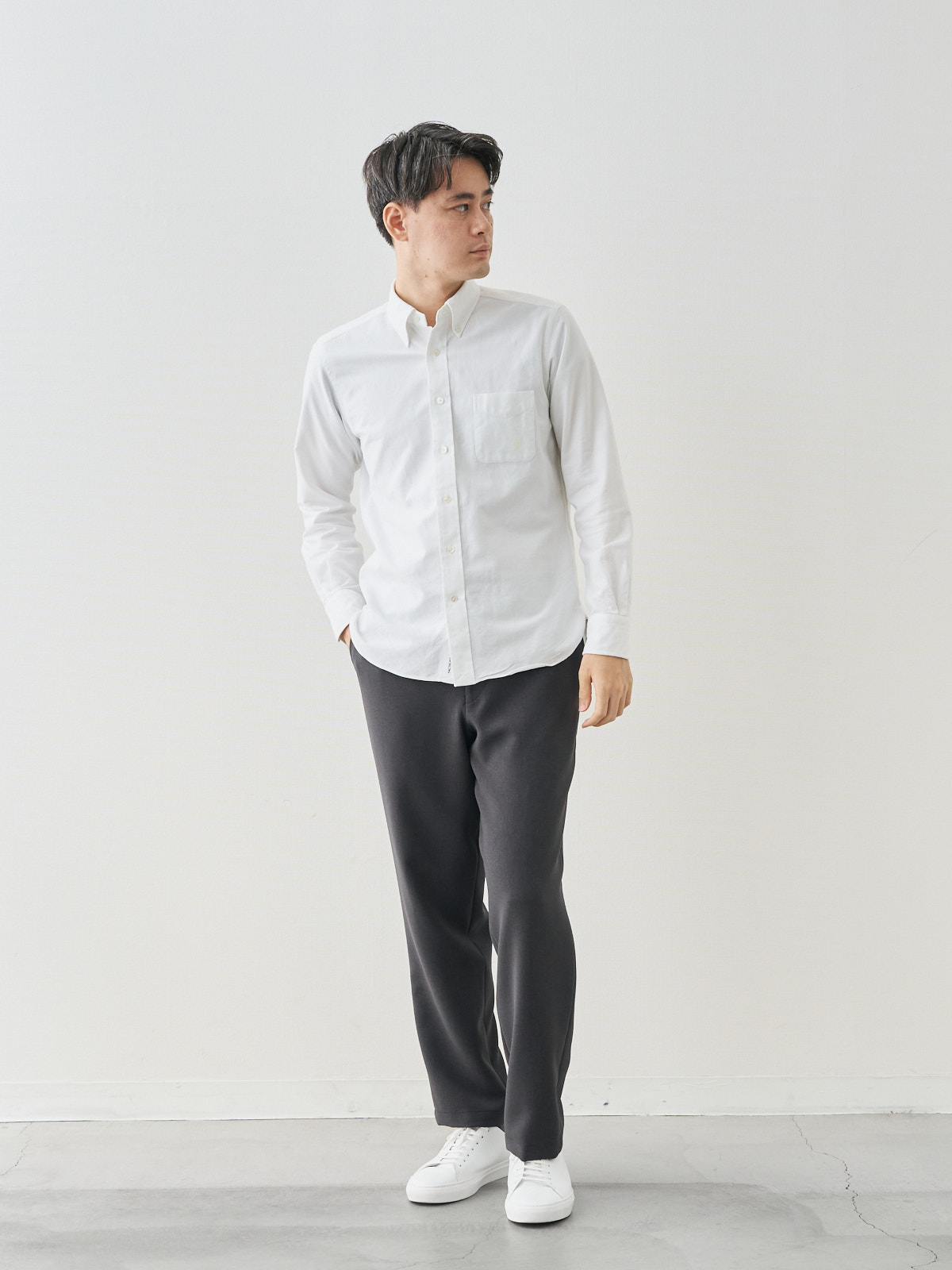 モデル 181cm 71kg ウエスト82cm サイズ L