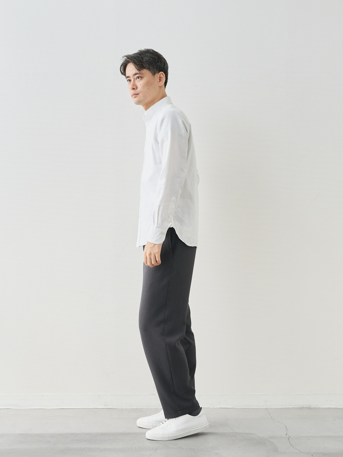 モデル 181cm 71kg ウエスト82cm サイズ L