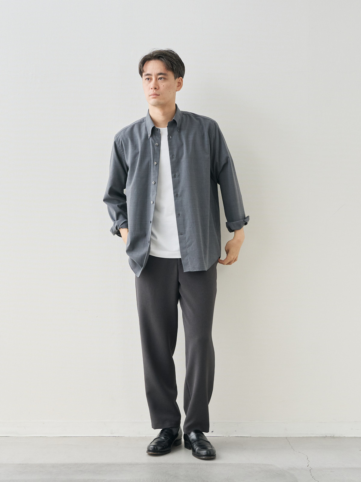 モデル 181cm 71kg ウエスト82cm サイズ L