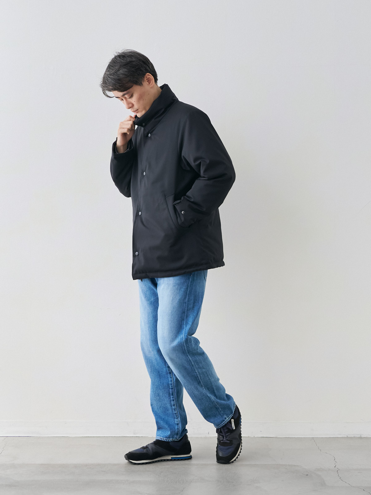 モデル 181cm 71kg ウエスト82cm サイズ L