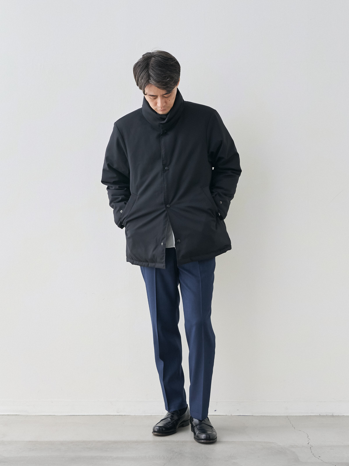 モデル 181cm 71kg ウエスト82cm サイズ L