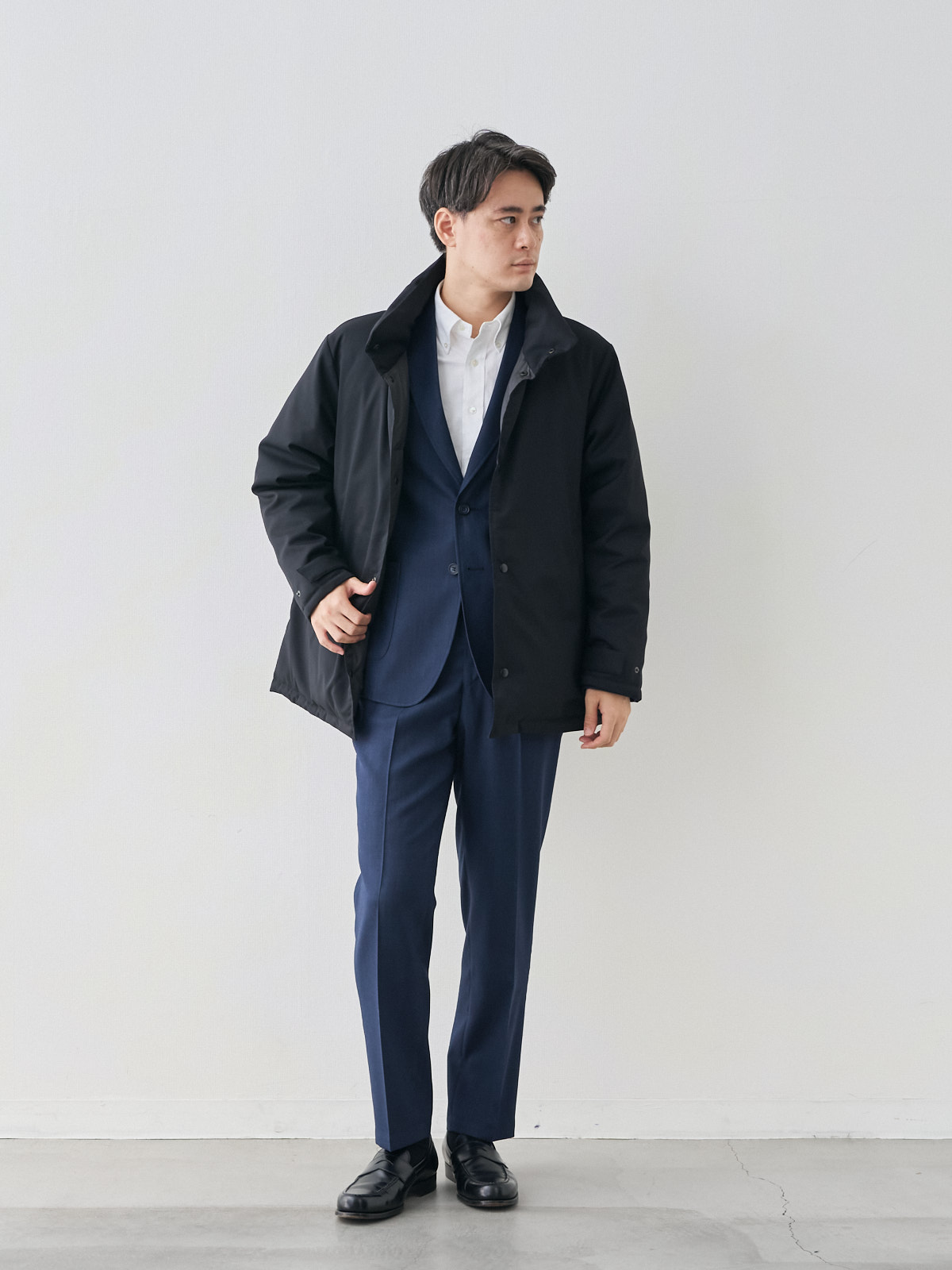 モデル 181cm 71kg ウエスト82cm サイズ L