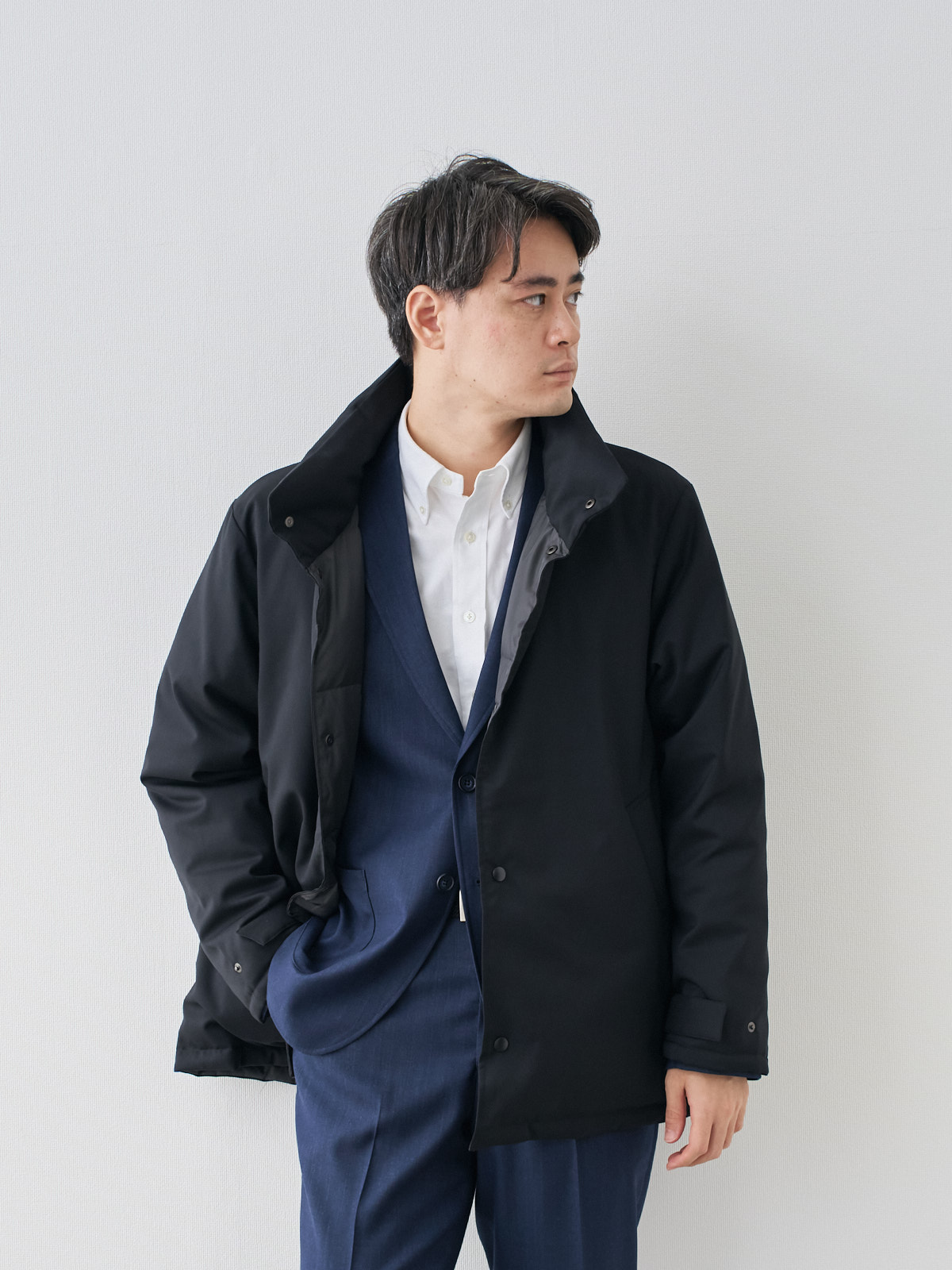 モデル 181cm 71kg ウエスト82cm サイズ L