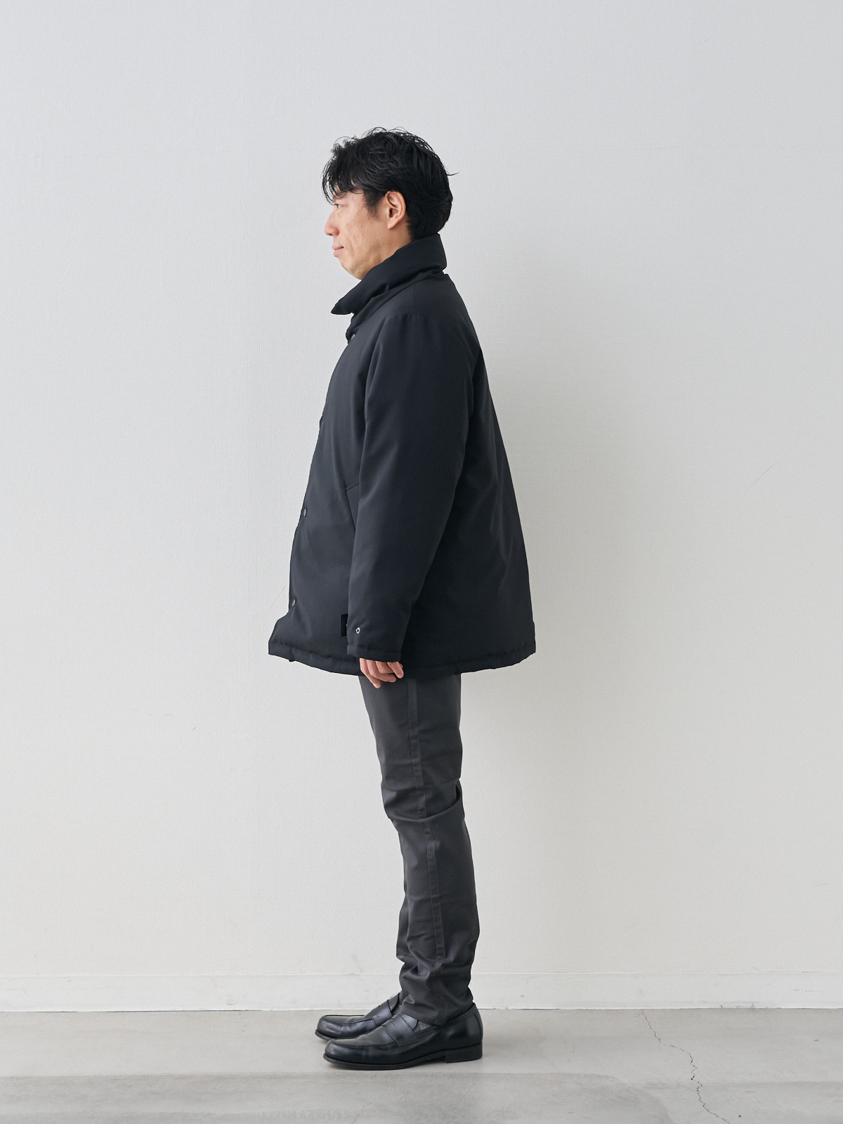 モデル 171cm 70kg ウエスト85cm サイズ L