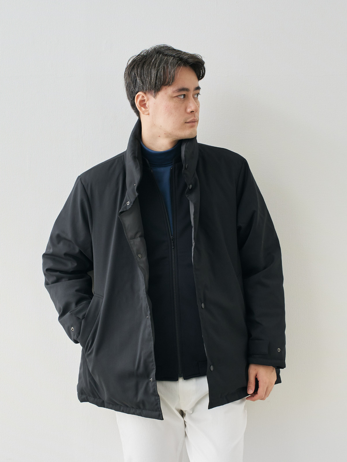 モデル 181cm 71kg ウエスト82cm サイズ L