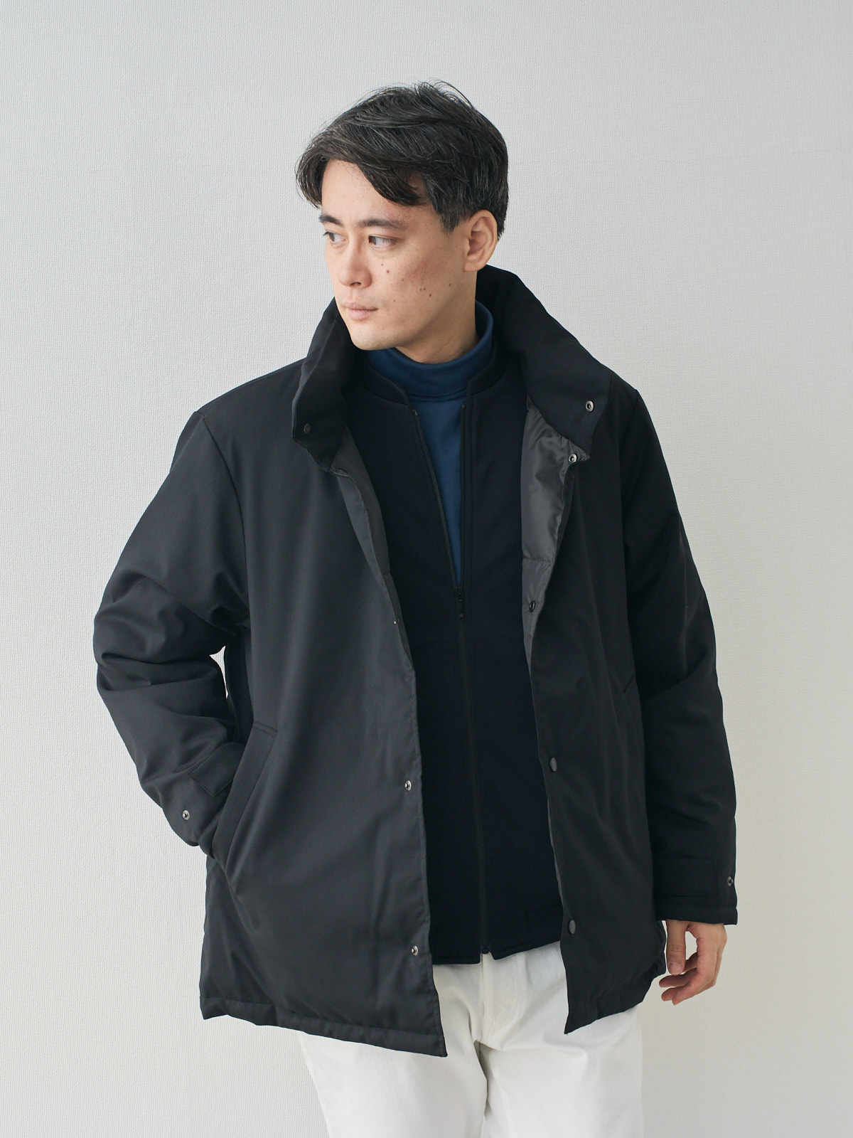 モデル 181cm 71kg ウエスト82cm サイズ L
