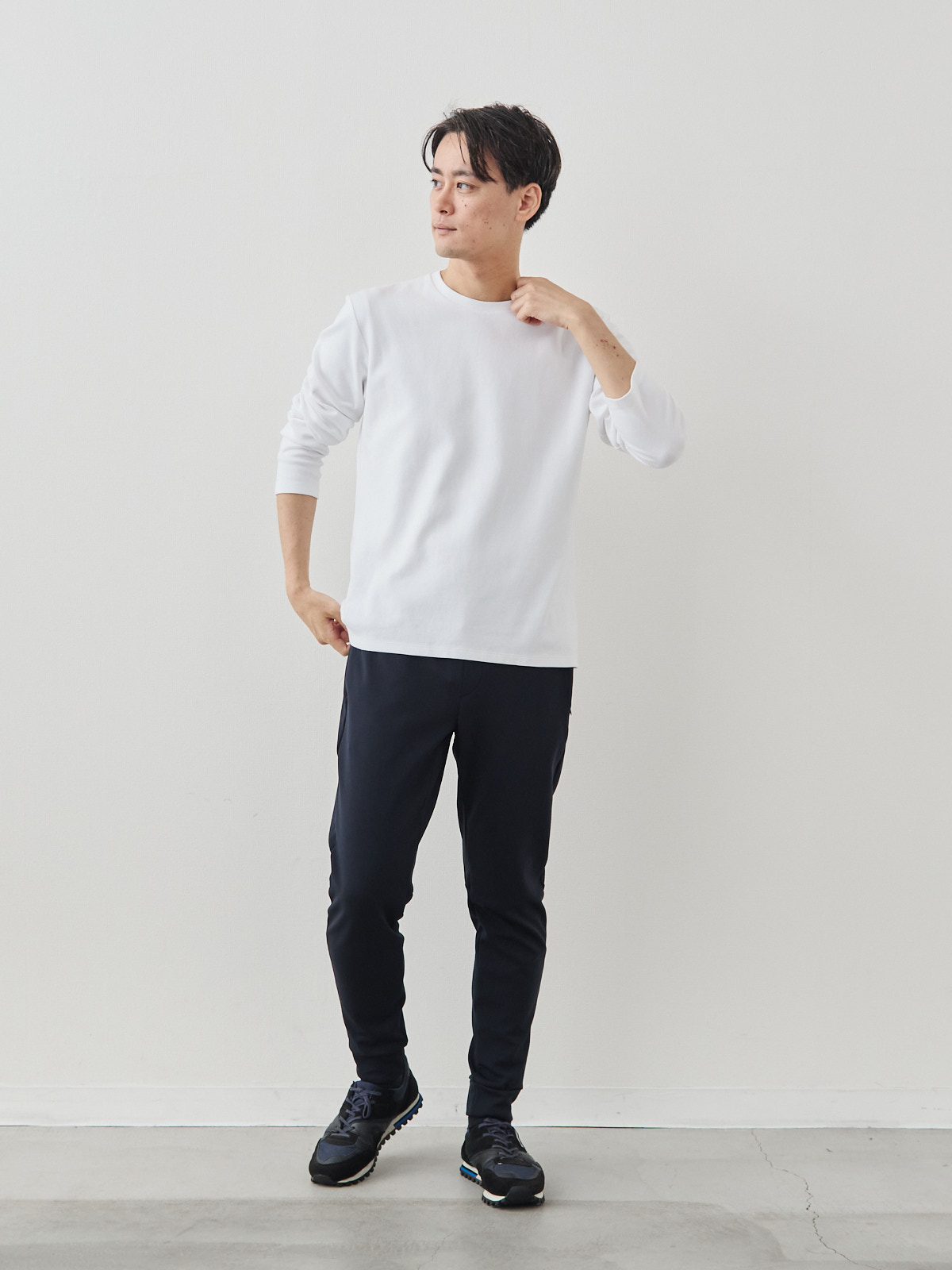 モデル 181cm 71kg サイズ L