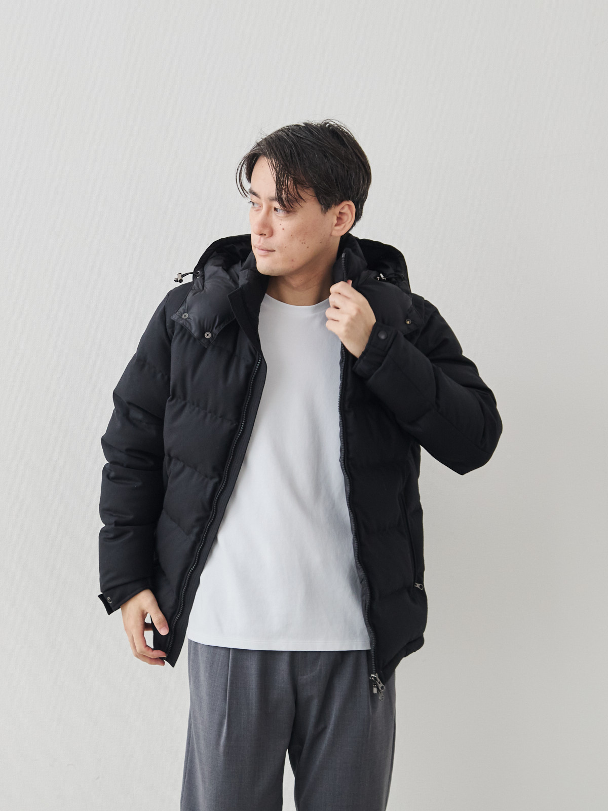 モデル 181cm 71kg サイズ L
