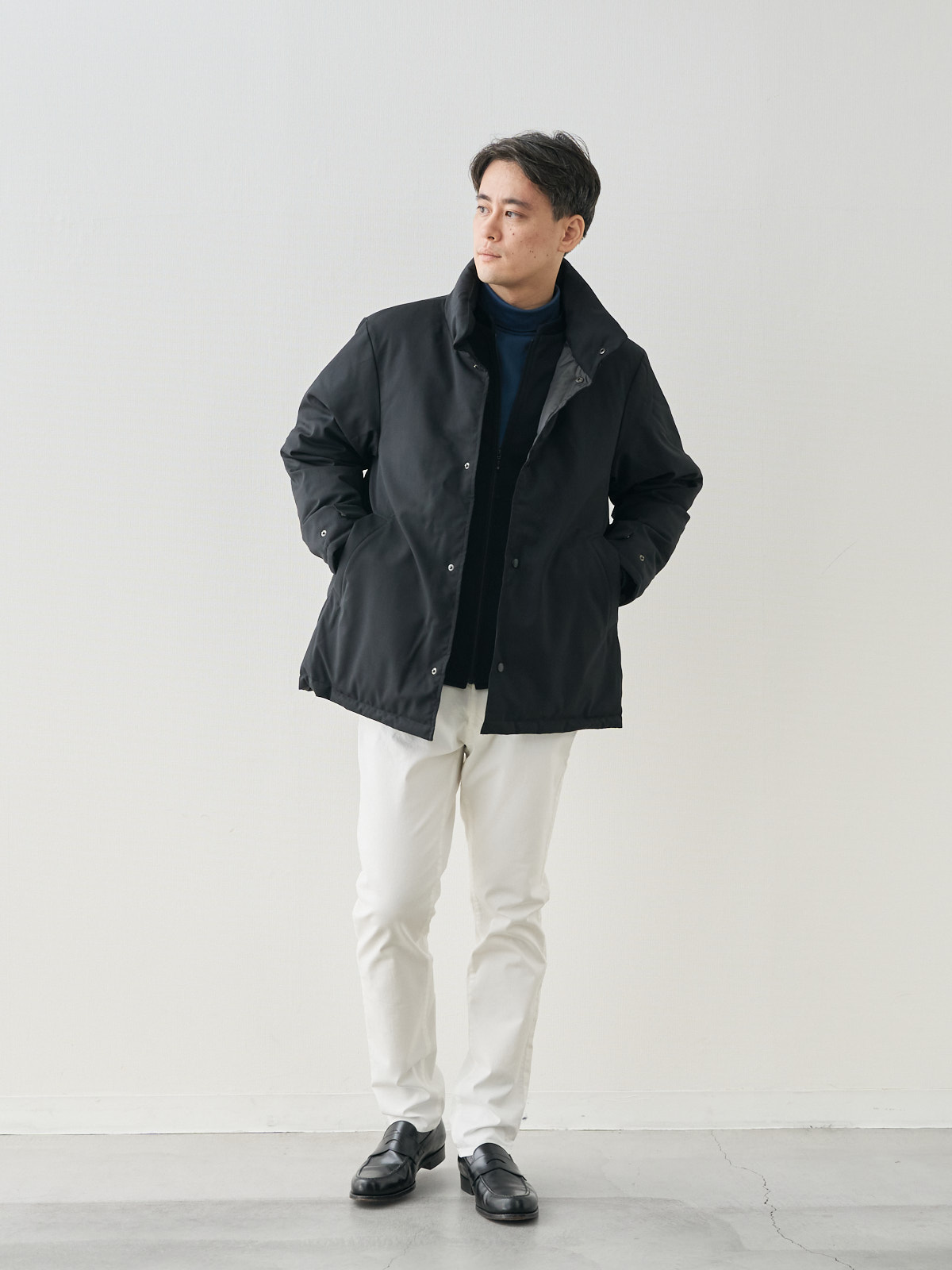モデル 181cm 71kg ウエスト82cm サイズ L