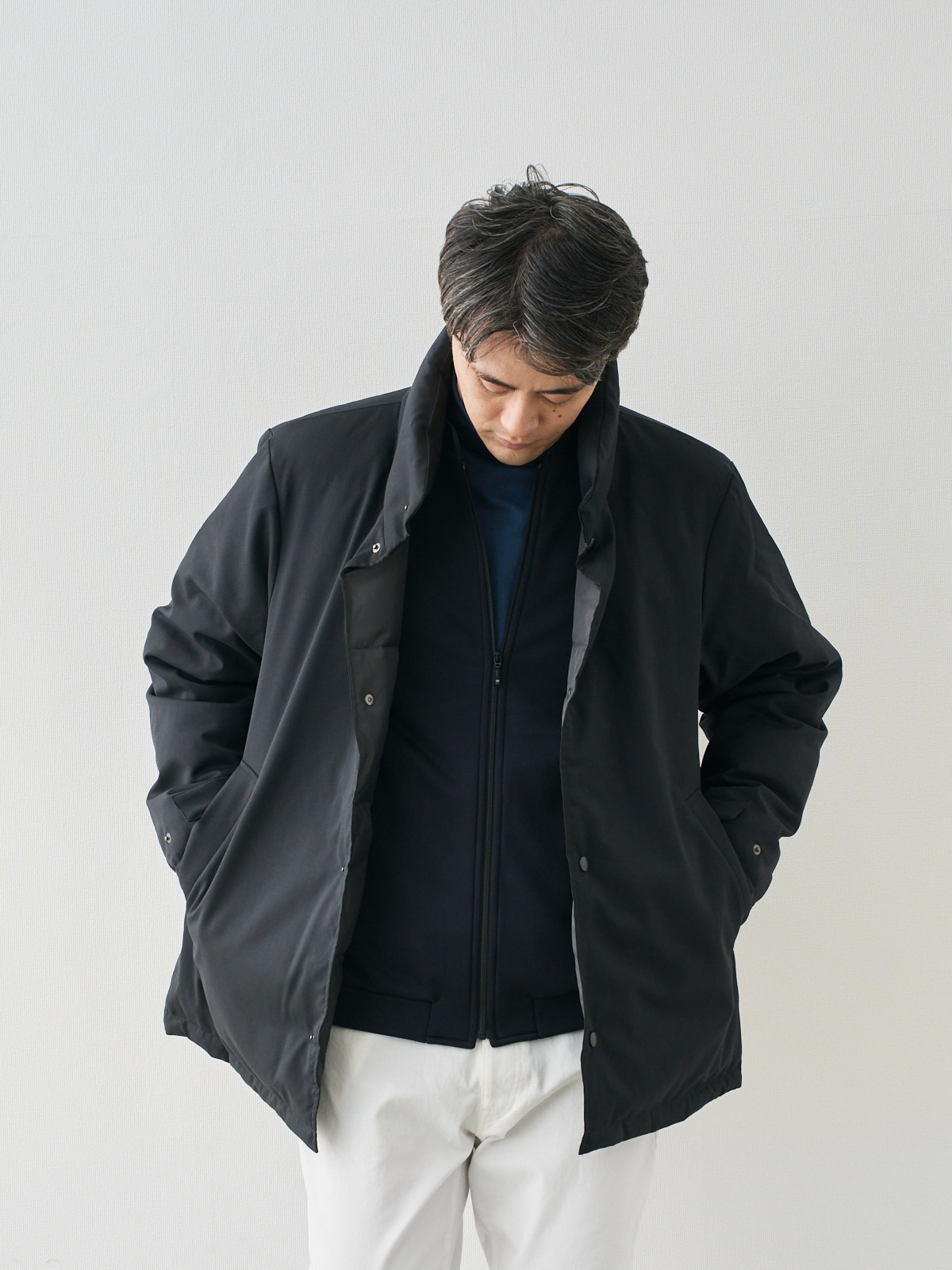 モデル 181cm 71kg ウエスト82cm サイズ L