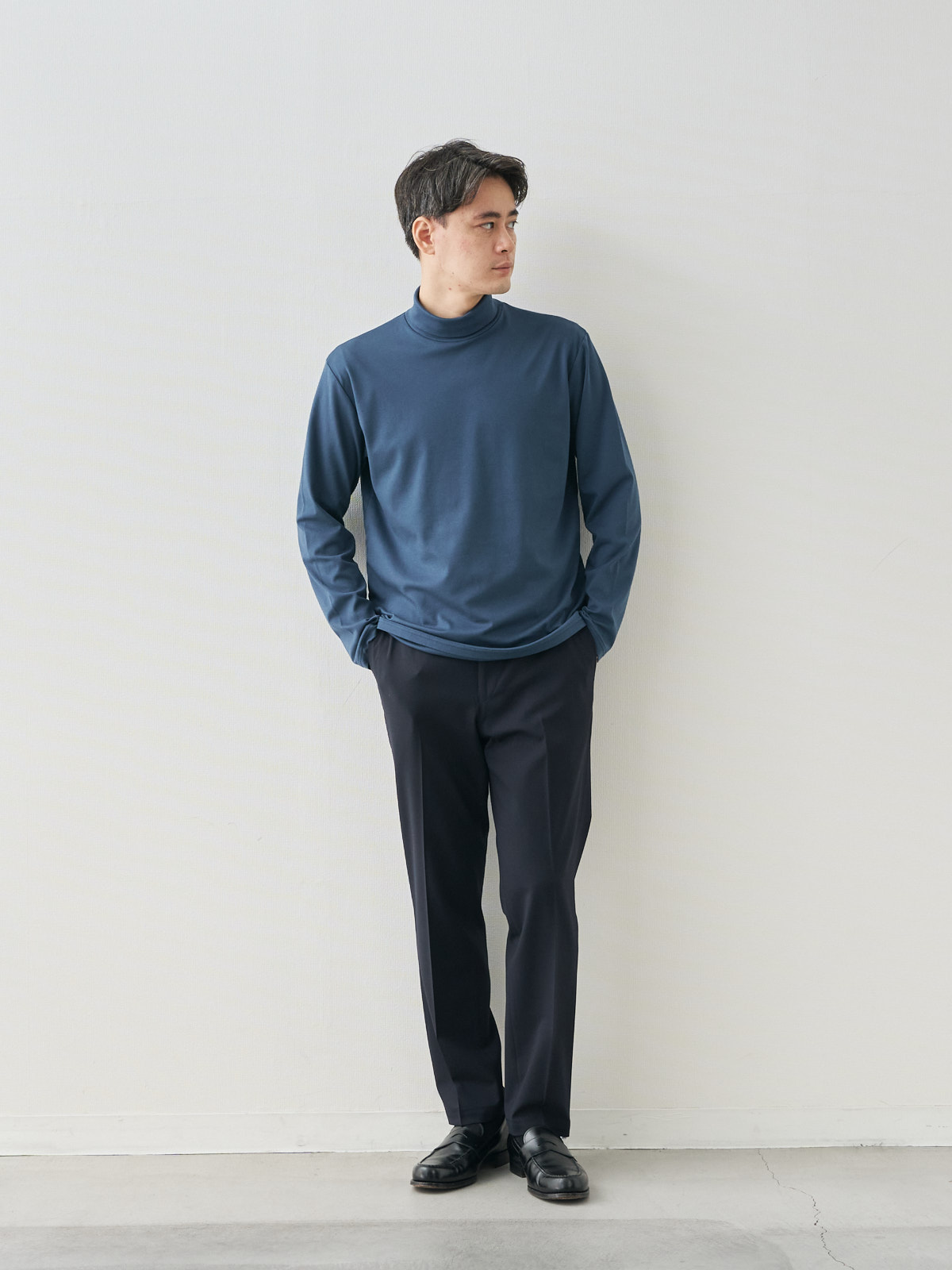 モデル 181cm 71kg ウエスト82cm サイズ L