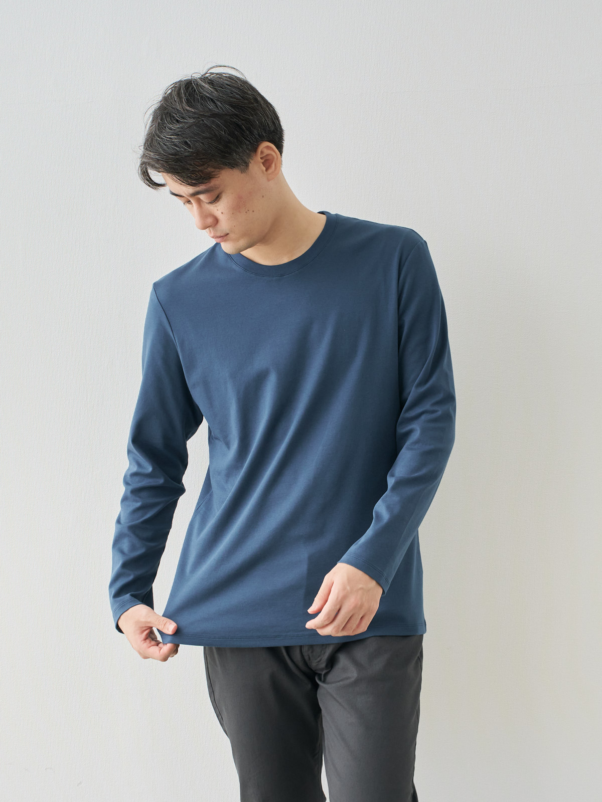 モデル 181cm 71kg ウエスト82cm サイズ L