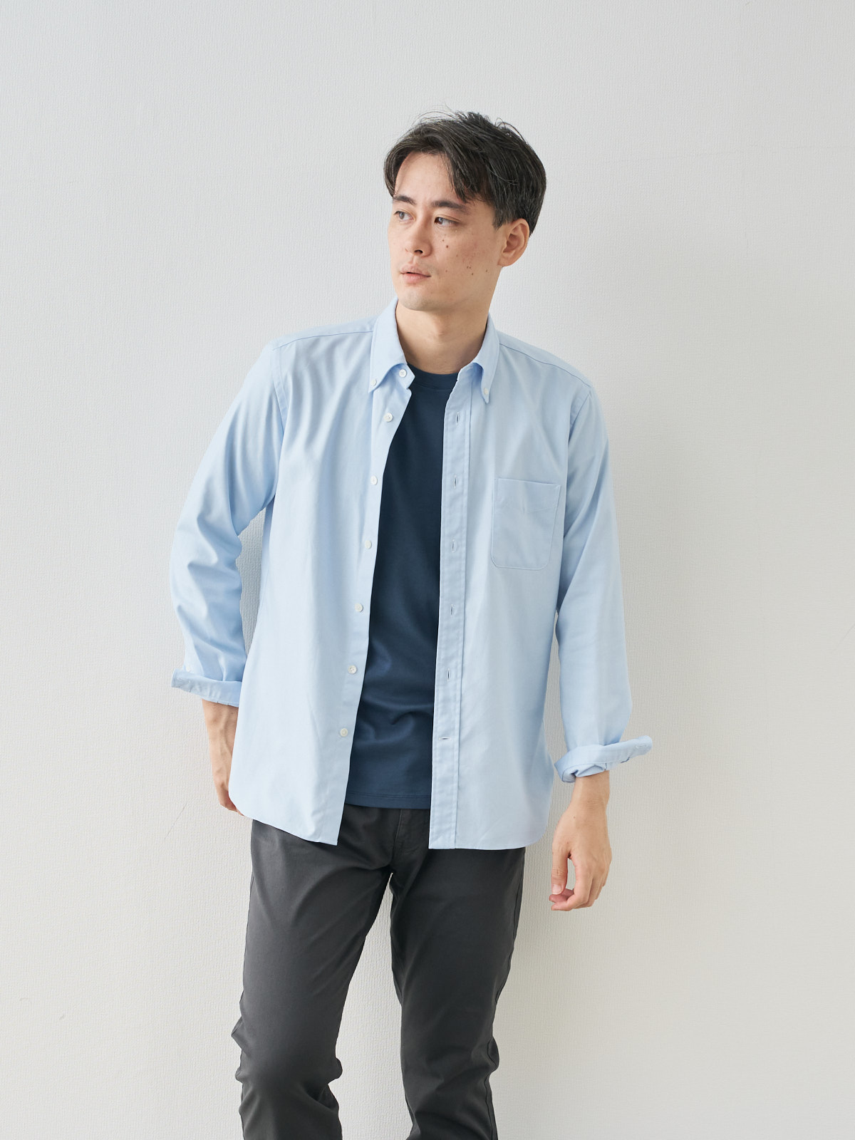 モデル 181cm 71kg ウエスト82cm サイズ L