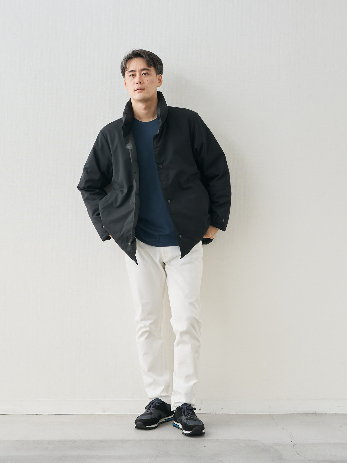 モデル 181cm 71kg ウエスト82cm サイズ L