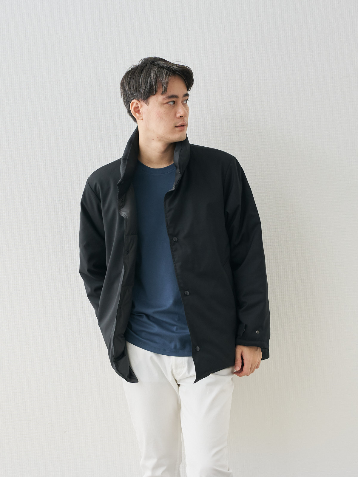 モデル 181cm 71kg ウエスト82cm サイズ L