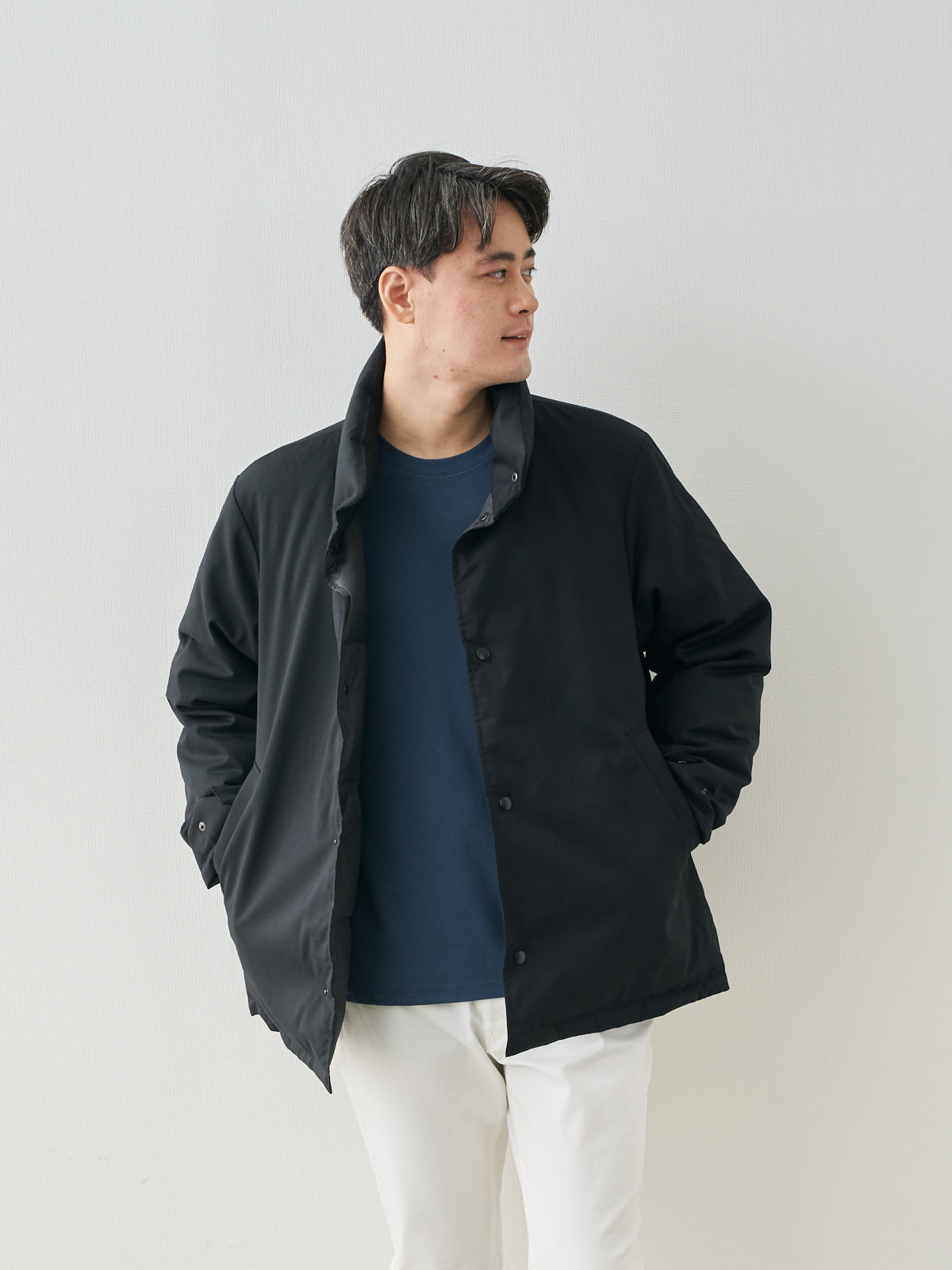 モデル 181cm 71kg ウエスト82cm サイズ L