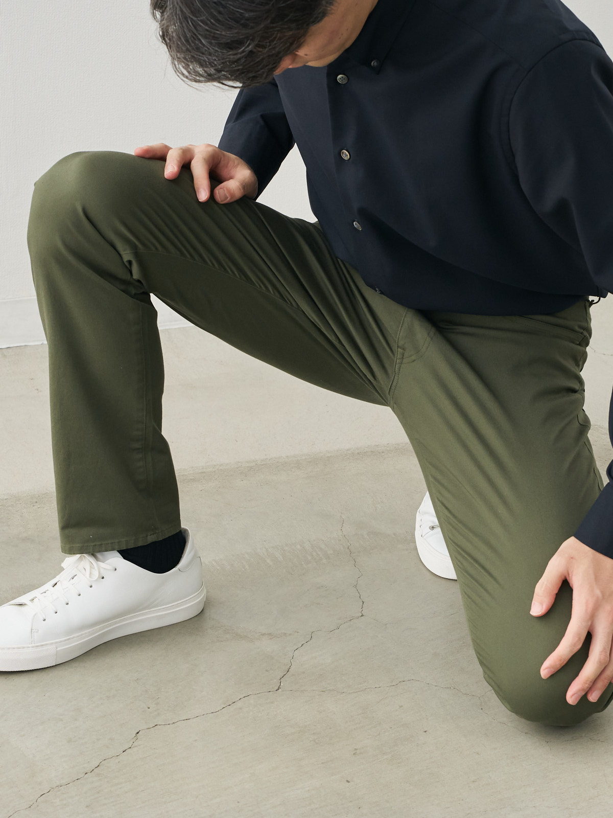 モデル 181cm 71kg ウエスト82cm サイズ L