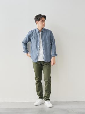 モデル 181cm 71kg ウエスト82cm サイズ L