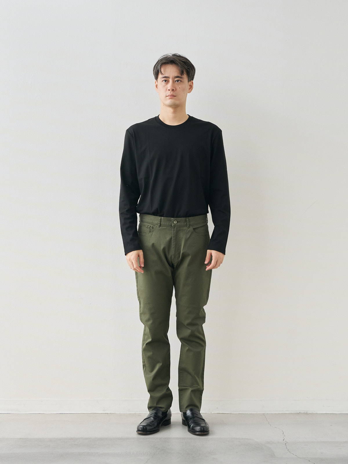 モデル 181cm 71kg ウエスト82cm サイズ LL