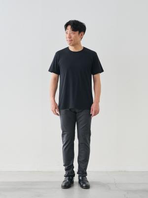 モデル 171cm 70kg ウエスト85cm サイズ M カラー:チャコールグレー