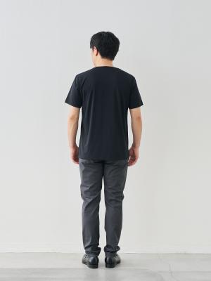 モデル 171cm 70kg ウエスト85cm サイズ L カラー:チャコールグレー