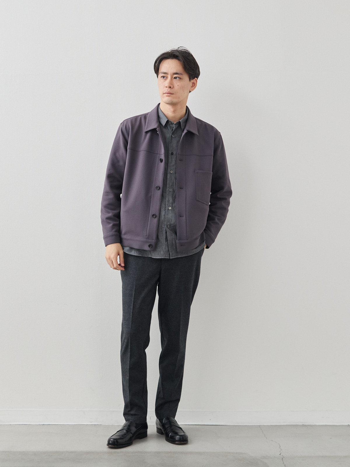 モデル 181cm 71kg サイズ L