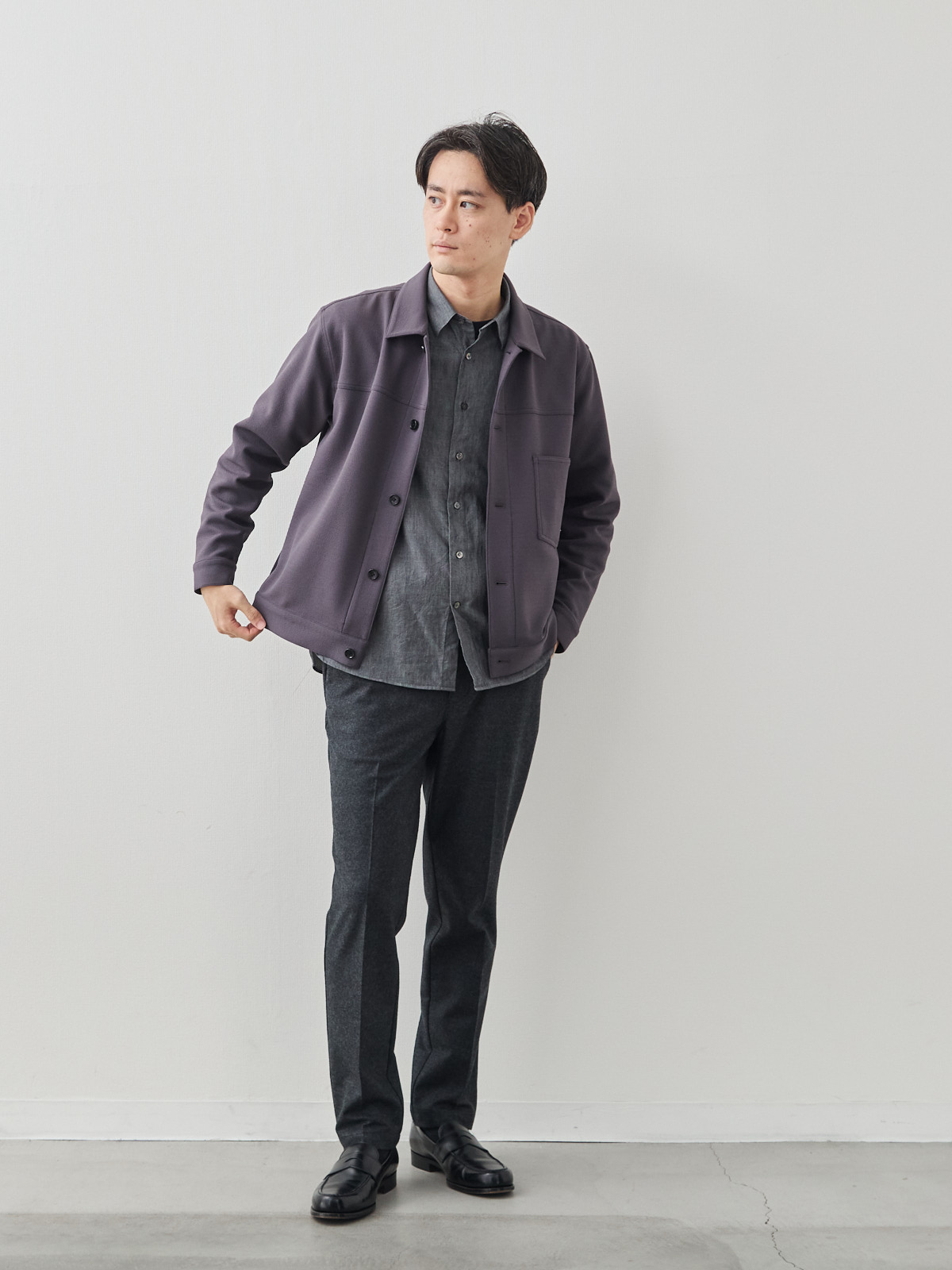 モデル 181cm 71kg サイズ L