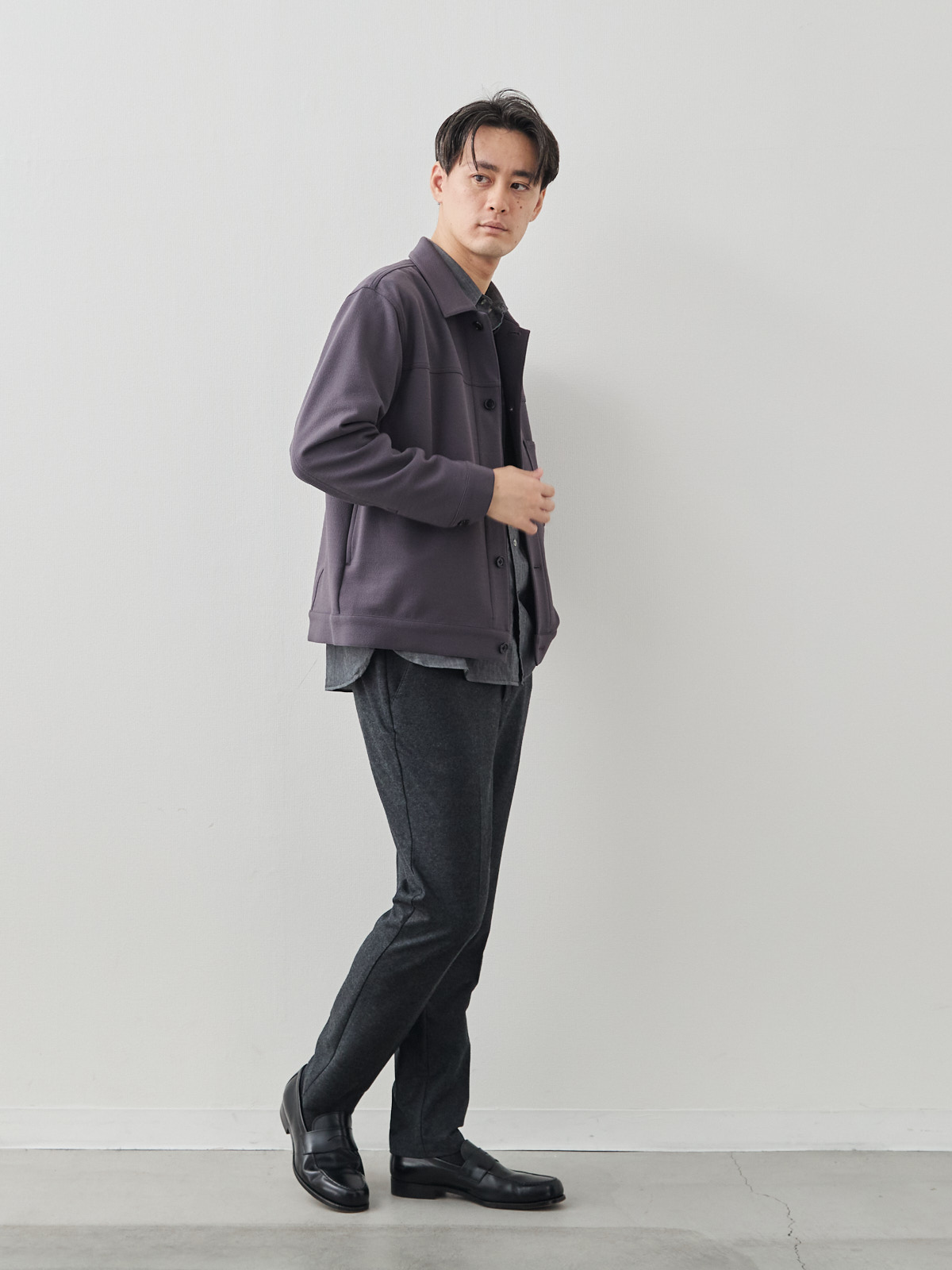 モデル 181cm 71kg サイズ L