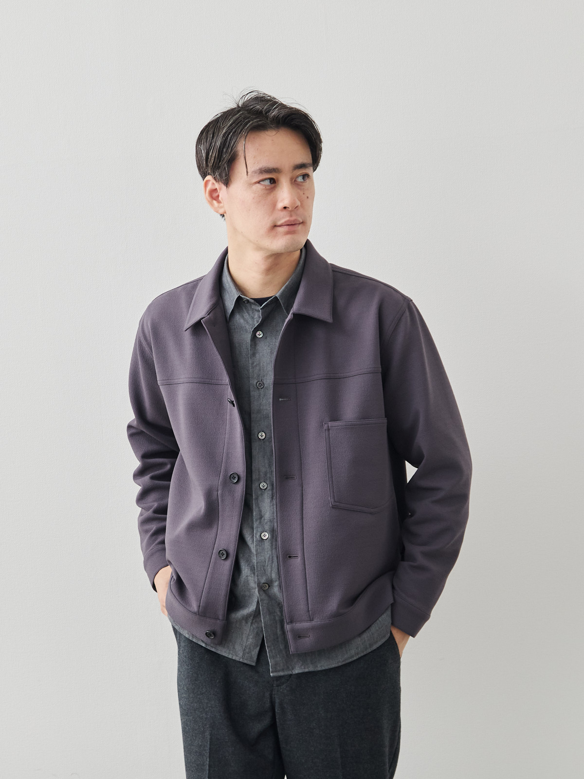 モデル 181cm 71kg サイズ L
