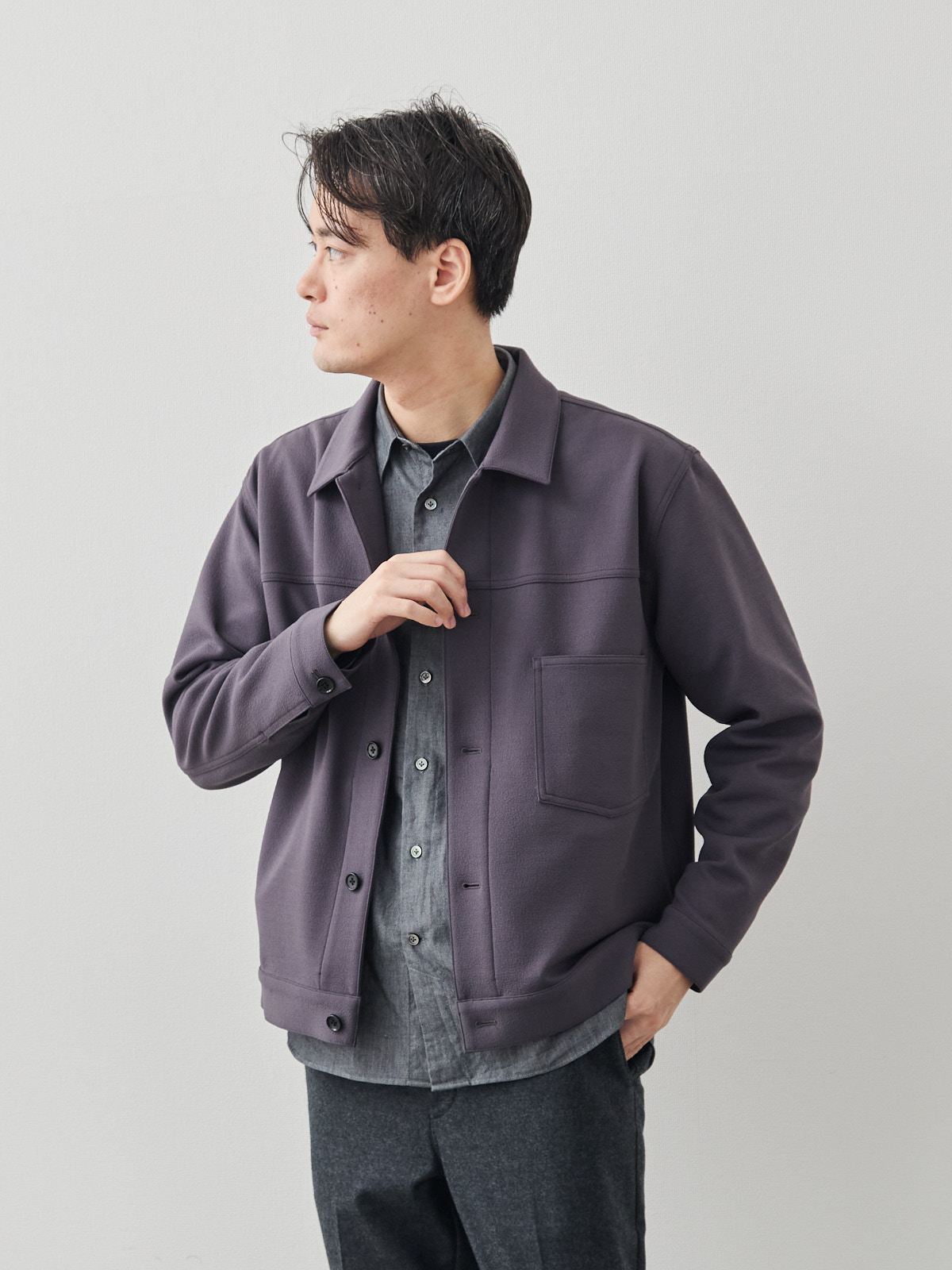 モデル 181cm 71kg サイズ L