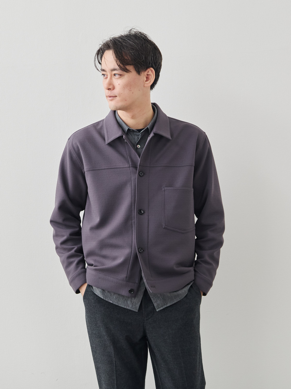 モデル 181cm 71kg サイズ L