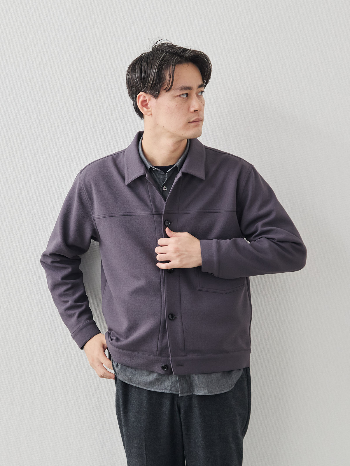 モデル 181cm 71kg サイズ L