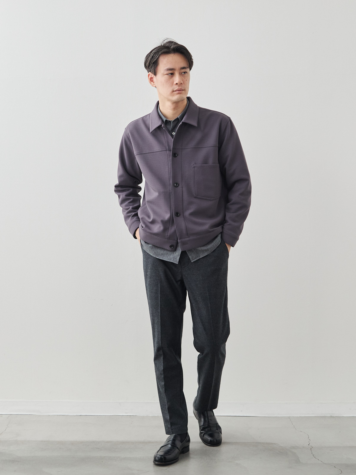 モデル 181cm 71kg サイズ L