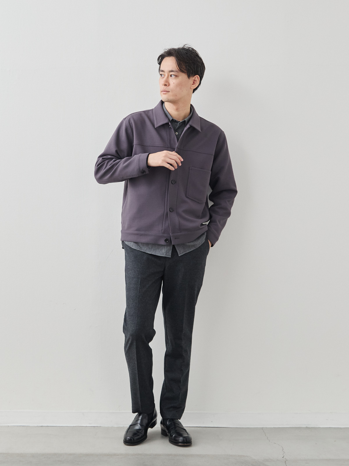モデル 181cm 71kg サイズ L